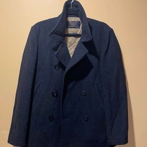 J. Crew Men’s Pea Coat Size Small